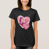 Happy Valentine's Day Masha and the Bear  1 T-Shirt (Vorderseite)