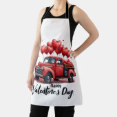 Happy Valentine's Day Matching Paares Outfit Schürze (InSitu)