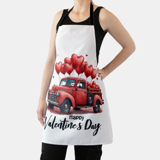 Happy Valentine's Day Matching Paares Outfit Schürze (InSitu)