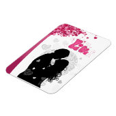 Happy Valentine's Day Meine Liebe Magnet (Linke Seite)