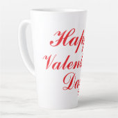 Happy Valentine's Day Milchtasse (Linke Ecke)