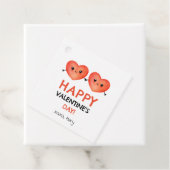 Happy Valentine's Day mit Baby-Herzchen-Paar Geschenkanhänger (Beispiel)