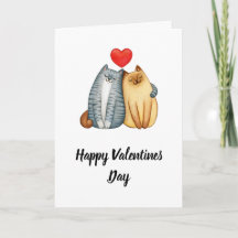 Happy Valentines Day mit Katzen