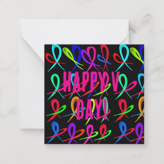 Happy Valentine's Day Mitteilungskarte (Vorderseite)