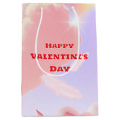 Happy Valentine's Day Mittlere Geschenktüte (Vorderseite)