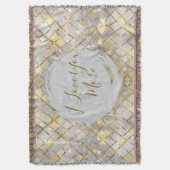 Happy Valentine's Day, Modern, Elegant Luxury Decke (Vorderseite Vertikal)