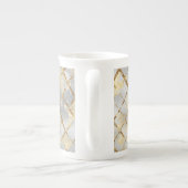 Happy Valentine's Day, Modern, Elegant Luxury Porzellantasse (Rückseite)