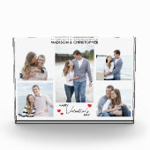 Happy Valentines Day Modern Simple 5 Fotoblock (Vorderseite)