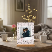 Happy Valentines Day Modernes, stilvolles Romantis Acrylschild