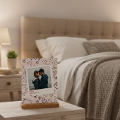 Happy Valentines Day Modernes, stilvolles Romantis Acrylschild