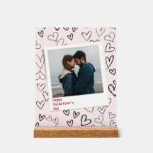 Happy Valentines Day Modernes, stilvolles Romantis