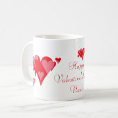 Happy Valentine's Day Nana Kaffeetasse (Vorderseite Links)