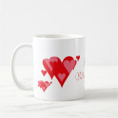 Happy Valentine's Day Nana Kaffeetasse (Links)