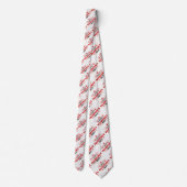 Happy Valentine's Day Neck Tie Krawatte (Rückseite)