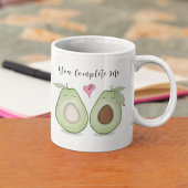 Happy Valentine's Day Niedlich Funny Simple Avocad Kaffeetasse
