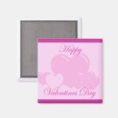 Happy-Valentines-Day niedlich Magnet (Vorderseite/Rückseite)