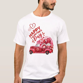 Happy valentine's day | niedliche Valentinquoten T-Shirt