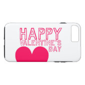 Happy Valentine's Day Niedlichen iPhone Fall Case-Mate iPhone Hülle (Rückseite (Horizontal))