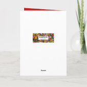 Happy Valentine's Day - Niedlicher Hund der Welt Karte (Rückseite)