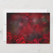Happy Valentine's Day Note Card Mitteilungskarte (Rückseite)
