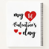 Happy Valentine's Day Notebooks & Writing Pads Notizblock (Rückseite)