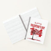 Happy Valentine's Day Notebooks & Writing Pads Notizblock (Innenseite)