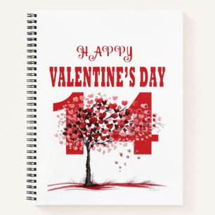 Happy Valentine's Day Notebooks & Writing Pads Notizblock