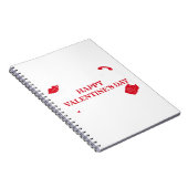 Happy Valentines Day Notizblock (Rechte Seite)