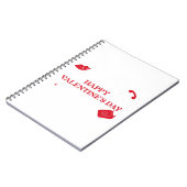 Happy Valentines Day Notizblock (Linke Seite)