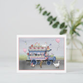 Happy Valentine's Day Omnibus Postkarte (Stehend Vorderseite)