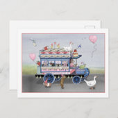 Happy Valentine's Day Omnibus Postkarte (Vorne/Hinten)