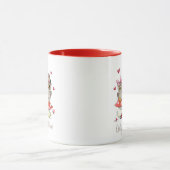 Happy Valentine's Day Owls Tasse (Zentrum)