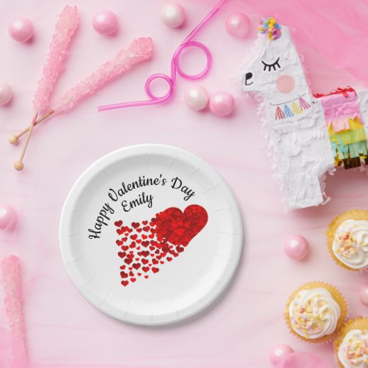 Happy Valentine's Day Pappteller (Party)