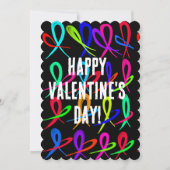 Happy Valentine's Day Party Einladung (Vorderseite)