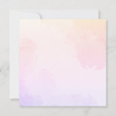 Happy Valentine's Day Pastel Rote Rosen Party Einladung (Rückseite)