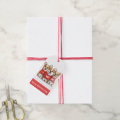 Happy Valentines Day Pembroke Welsh Corgi Hunde Geschenkanhänger (Mit Garn)