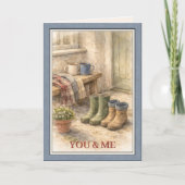 Happy Valentine's Day Perfect Couple Karte (Vorderseite)