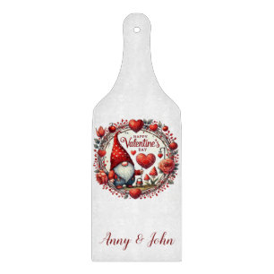 Happy Valentine's Day Personalisiert Cutting Board Schneidebrett