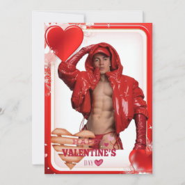 Happy Valentine's Day Personalisiert Sexy Stud Feiertagskarte