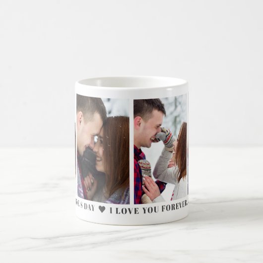 Happy Valentine's Day Personalisierte benutzerdefi Kaffeetasse (Mittel)