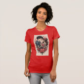 Happy Valentine's Day Personalized Gift T-Shirt (Vorne ganz)
