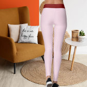 Happy Valentine's Day Pet Lovers Red Personalized Leggings