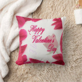 Happy Valentine's Day Pillow Kissen (Decke)