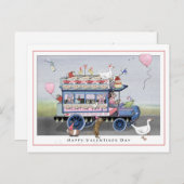 Happy Valentines Day Postcard Postkarte (Vorne/Hinten)