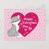 Happy Valentines Day Postcard Postkarte (Vorderseite)