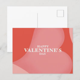 Happy Valentine's Day Postcard Postkarte