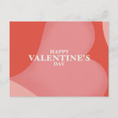Happy Valentine's Day Postcard Postkarte (Vorderseite)