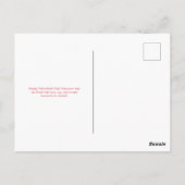 Happy Valentine's Day Postcard Postkarte (Rückseite)