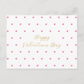 Happy Valentines Day Postcard Postkarte (Vorderseite)