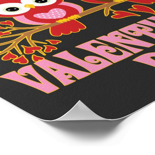 Happy Valentine's Day Poster (Ecke)